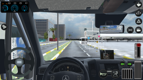 Minibus City Travel Simulator screenshot