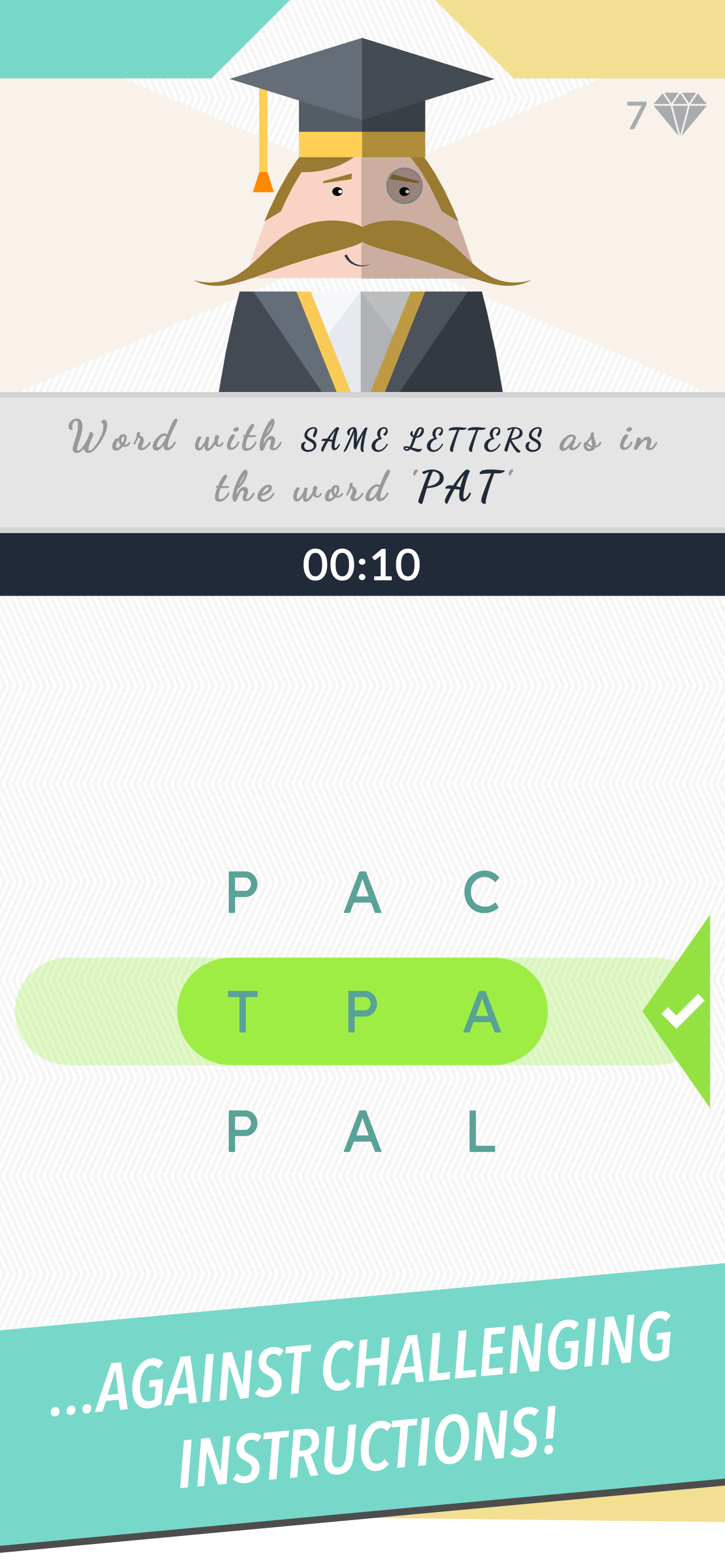 Mr. Mustachio : Word Search screenshot 6
