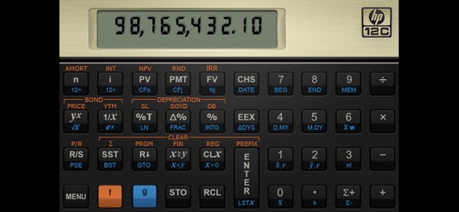 Hp 12c Financial Calculator On The App Store