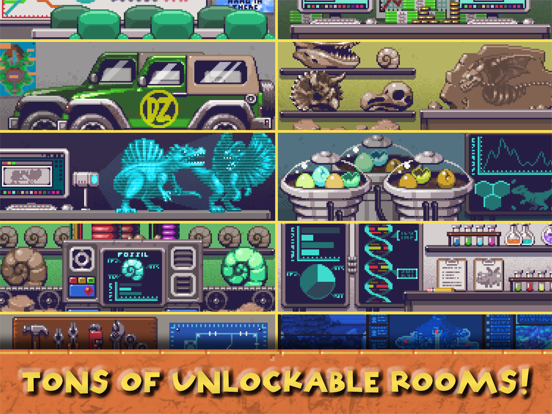 Idle Dino Zoo iPad screenshot 7 - Games app