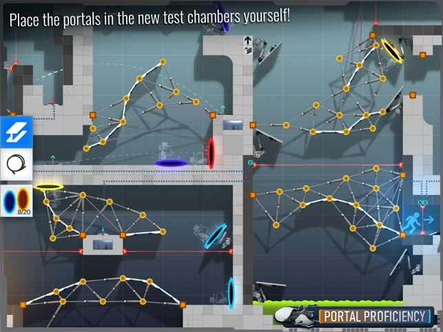 Screenshot des Bridge Constructor-Portals