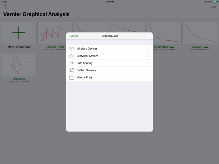 Vernier Graphical Analysis GW