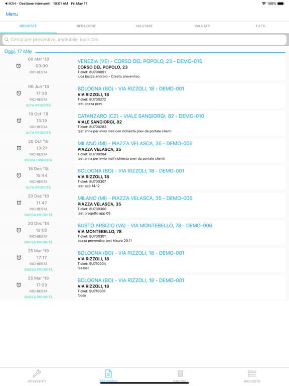Screenshot #5 pour H2H - Clienti