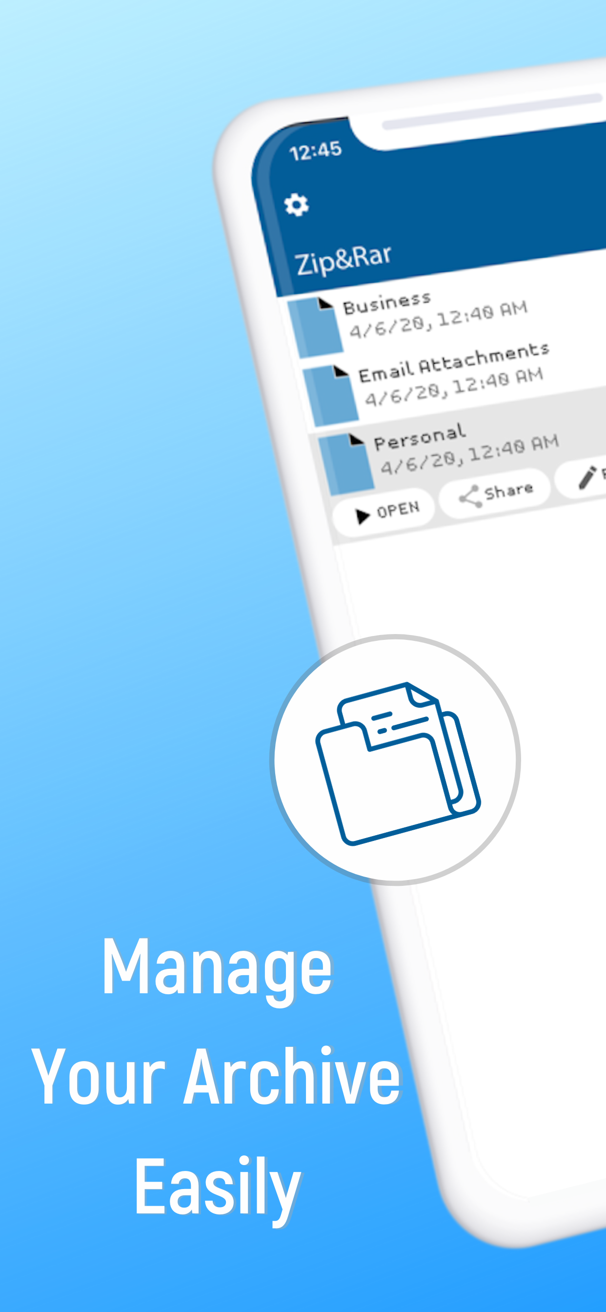 Zip&Rar - Extract Your Files