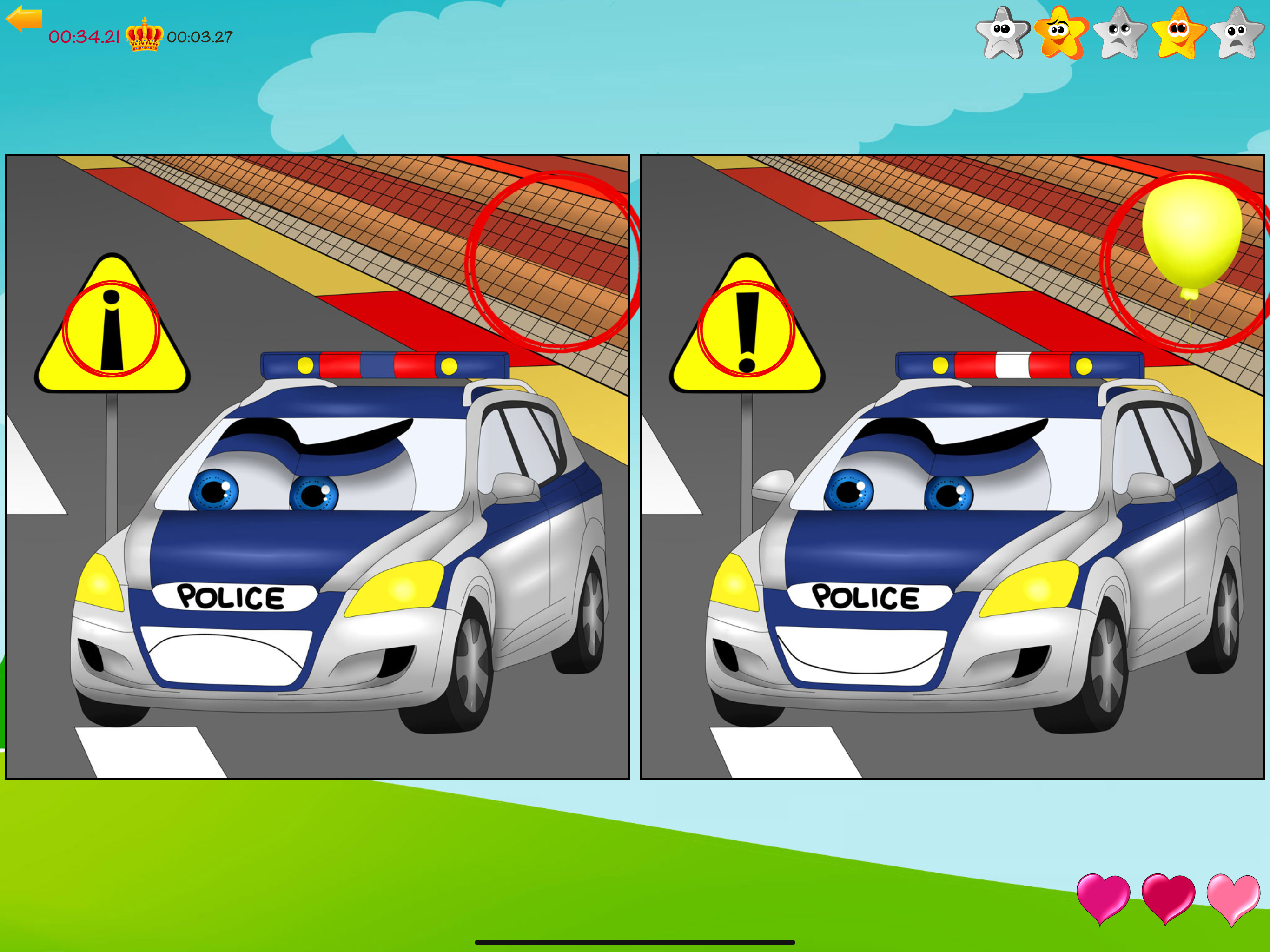 Find difference game for kids