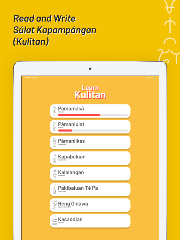 Screenshot #4 pour Learn Kulitan (Kapampángan)