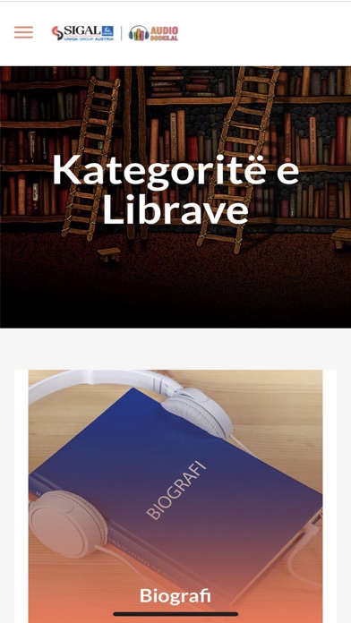 Sigal Audiobooks Screenshot