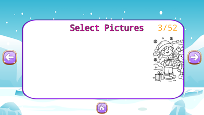 Screenshot #2 pour Père Noël à colorier Livres
