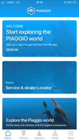 Piaggio screenshot