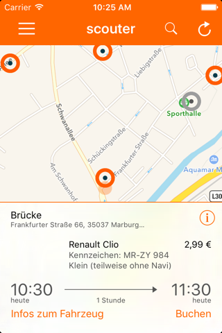 scouter Carsharing screenshot 3