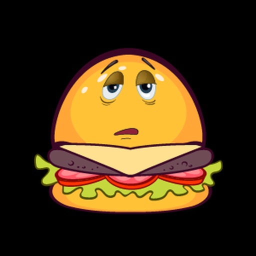 Hambuger Feeling Sticker