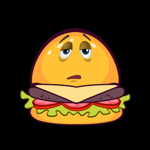 Hambuger Feeling Sticker