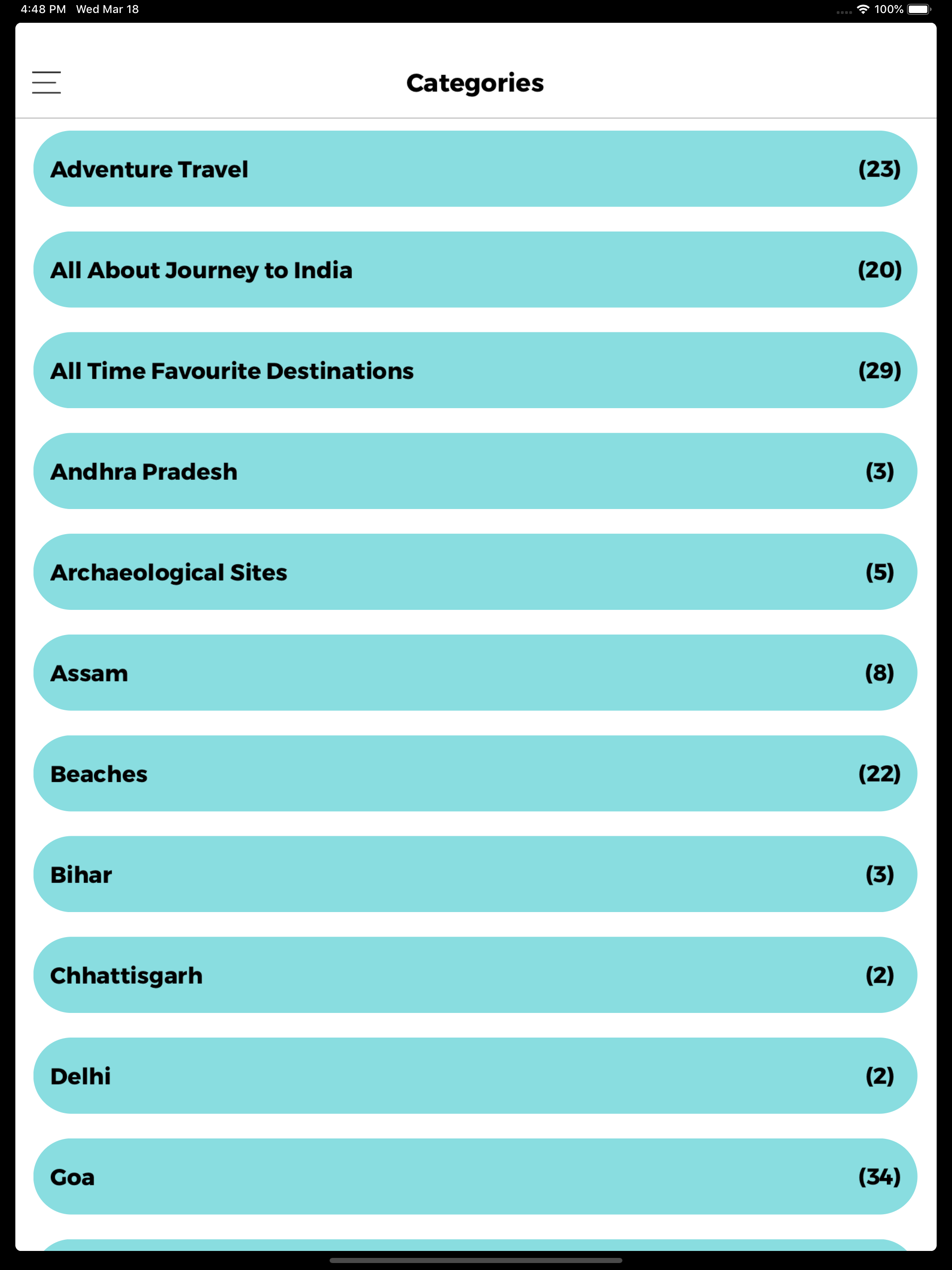 Travel Portal Of India