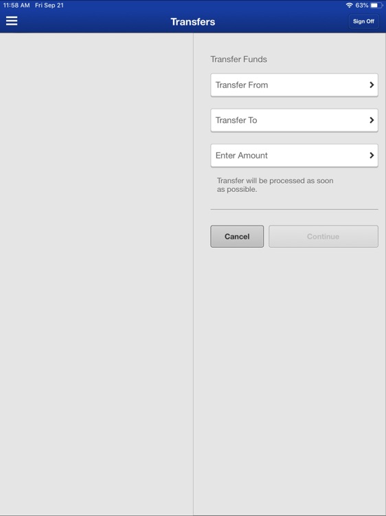 S&T Mobile Banking for iPad