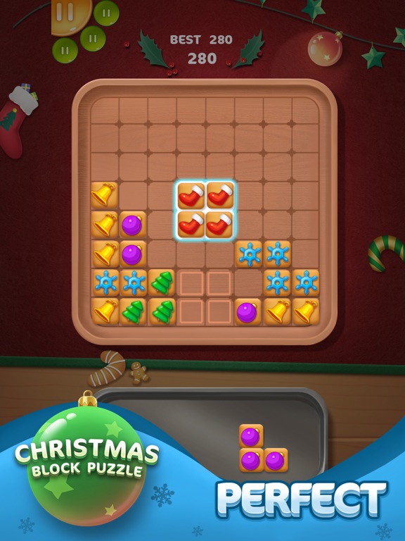 Screenshot #5 pour Christmas Block Puzzle
