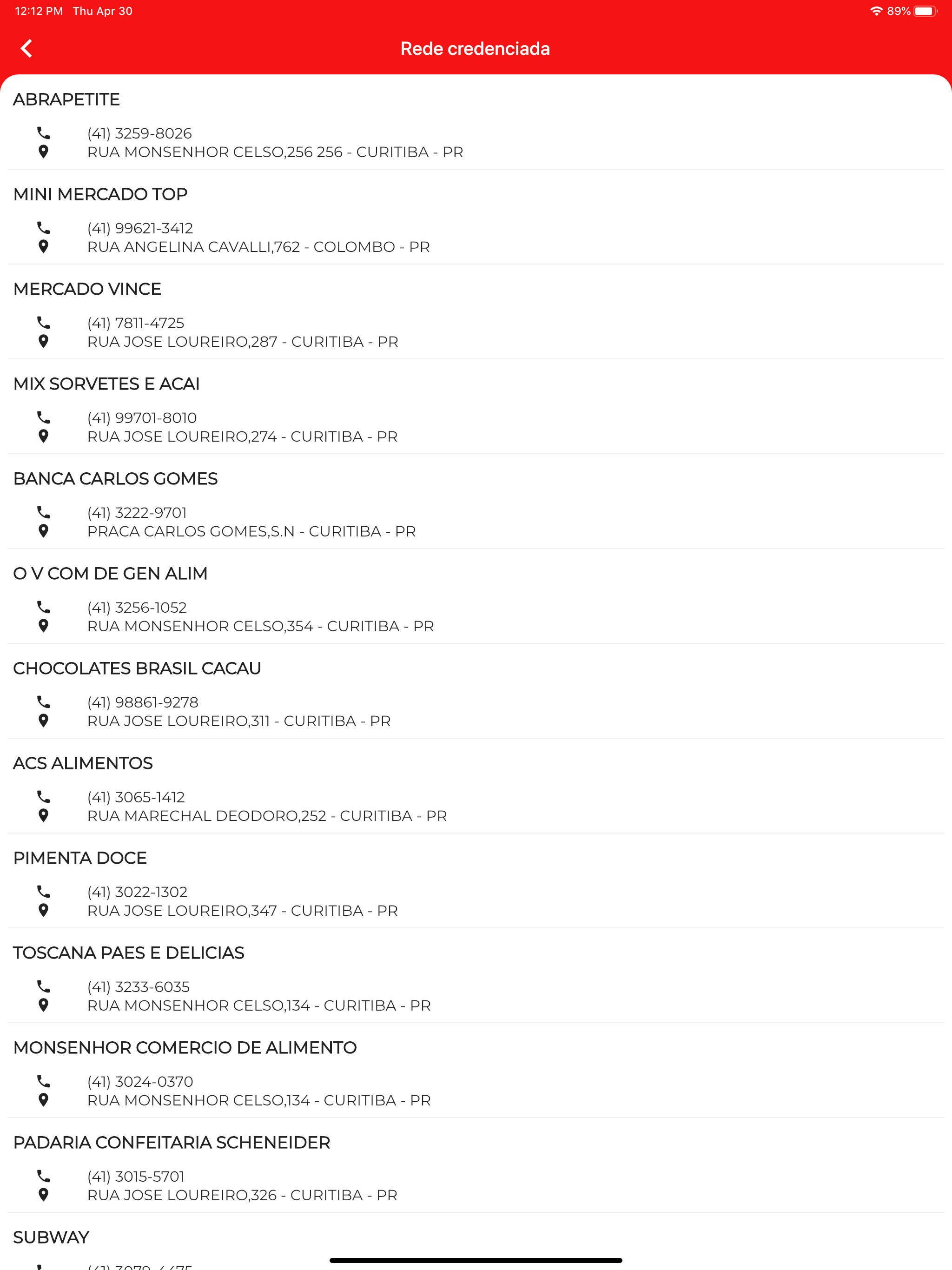 Meu Abrapetite screenshot 15