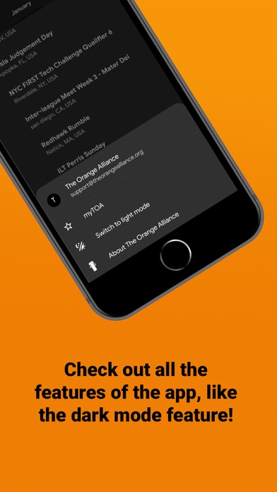 The Orange Alliance Screenshot