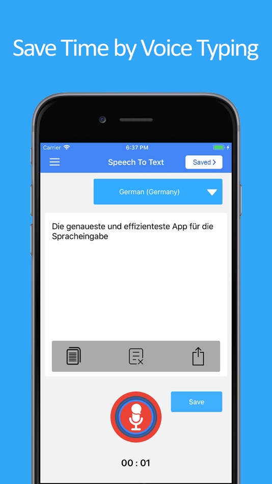 #4. Speech to Text Voice Typing (iOS) Podle: Mudasser Khalid