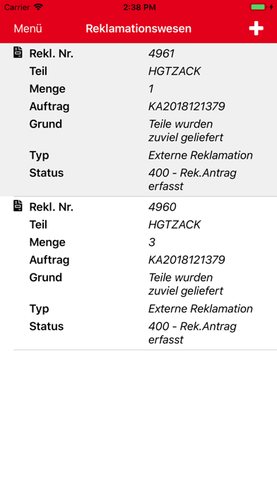 App screenshot