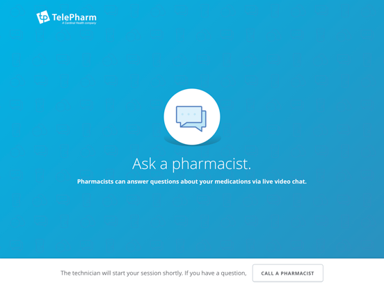 TelePharm Consult iPad screenshot 1 - Medical app
