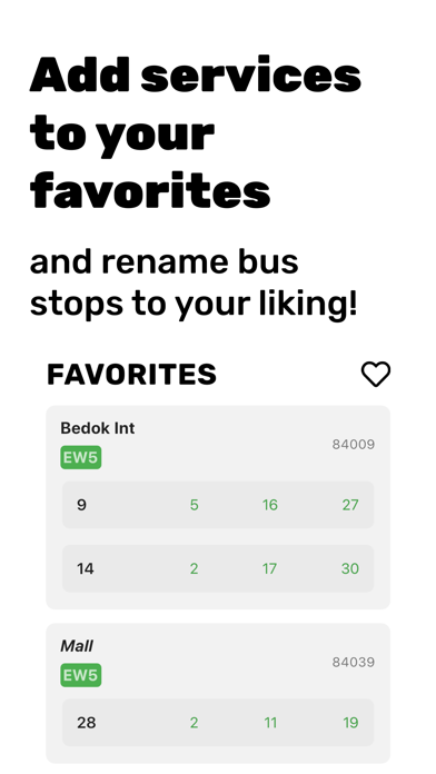 NextBus SG Screenshot 2 - AppWisp.com NextBus SG Screenshot 2 - AppWisp.com