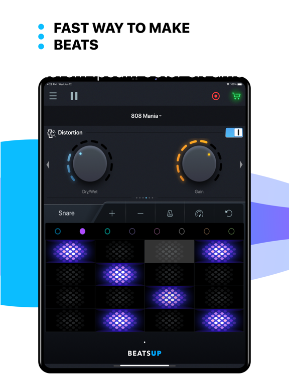 BeatsUp-ドラムマシン、ビートメイカー、DJスタジオのおすすめ画像1