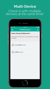 Check In Event Manager screenshot