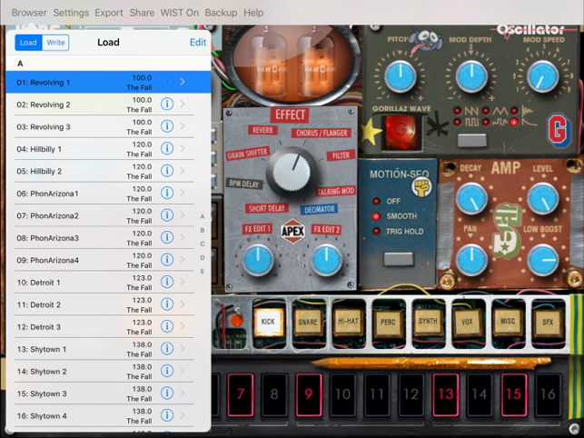 iELECTRIBE Gorillaz Edition Screenshot