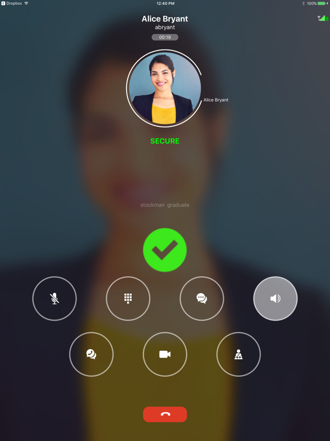 Silent Phone Screenshot