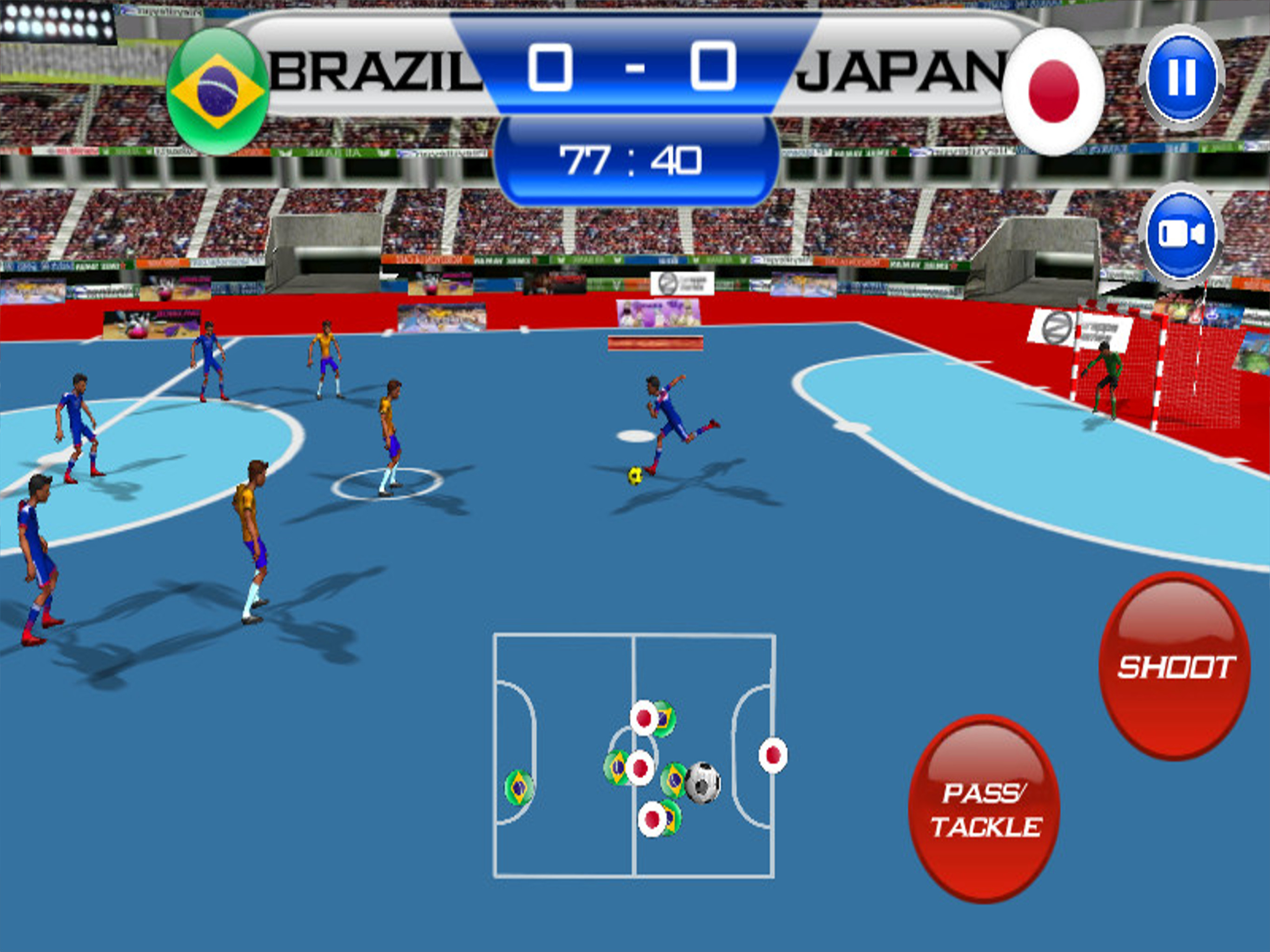 Futsal game - indoor football