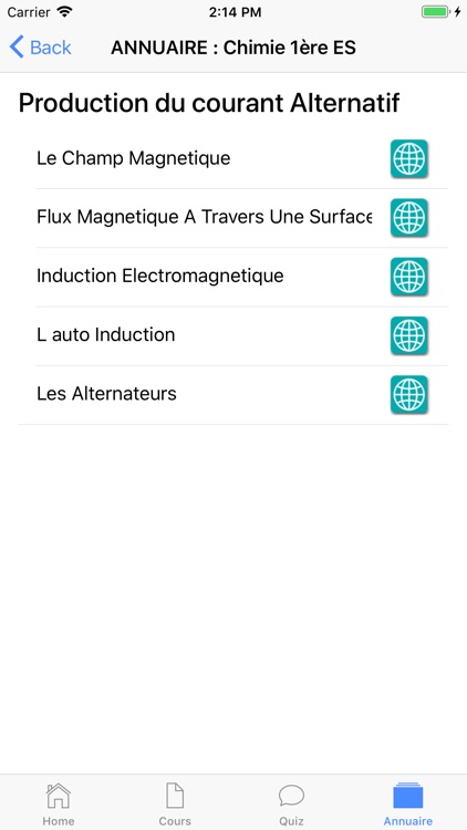 Chimie 1ère ES screenshot-5