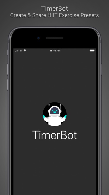 TimerBot - A Fitness App