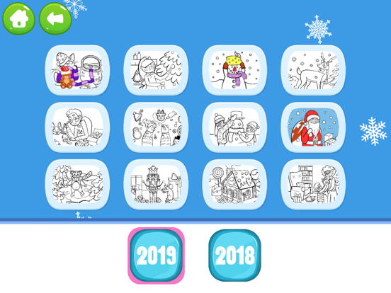 Christmas Coloring Pages 2021 iPad screenshot 7 - Entertainment app