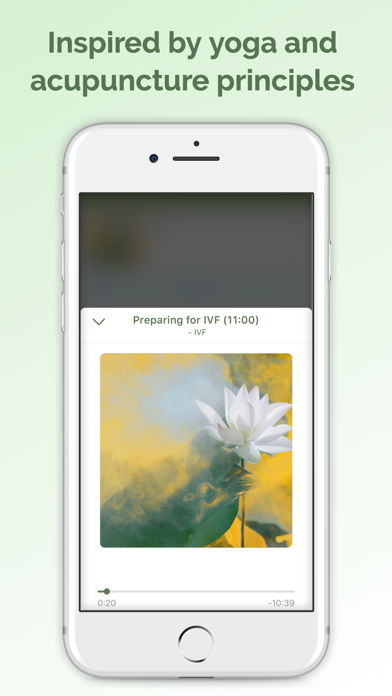 Evoke Fertility Meditations Screenshot 4 - AppWisp.com Evoke Fertility Meditations Screenshot 4 - AppWisp.com