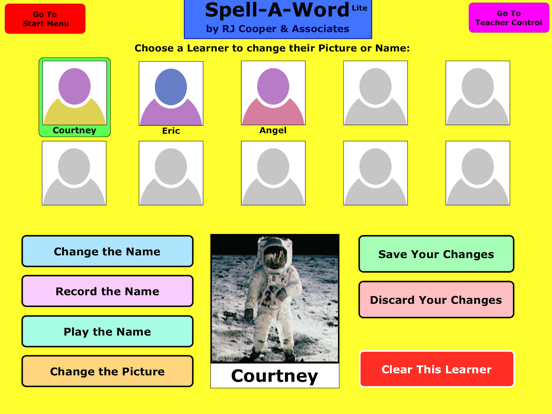 Screenshot #6 pour Spell-A-Word Lite