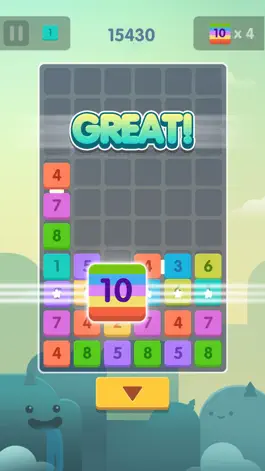 Game screenshot Tens Up-Merge Blocks hack