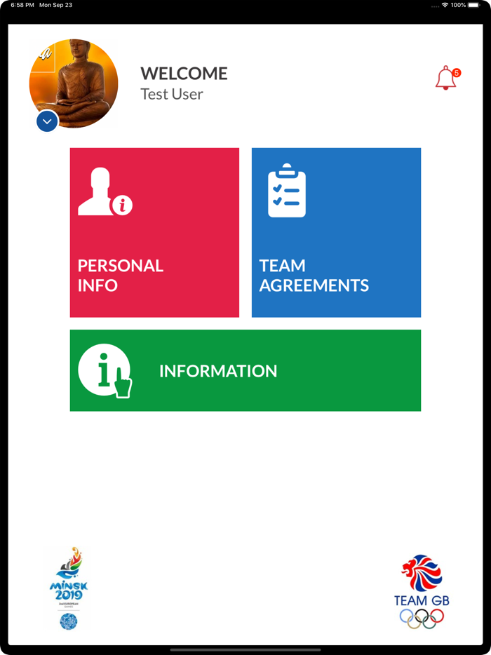Team GB Games Portal