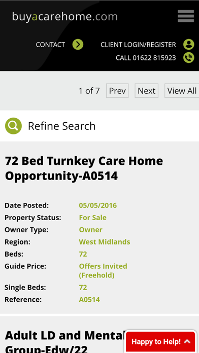Buy a Care Home Screenshot