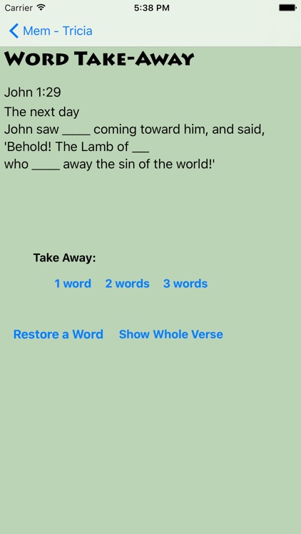 GospelOfJohn-Mem screenshot-3