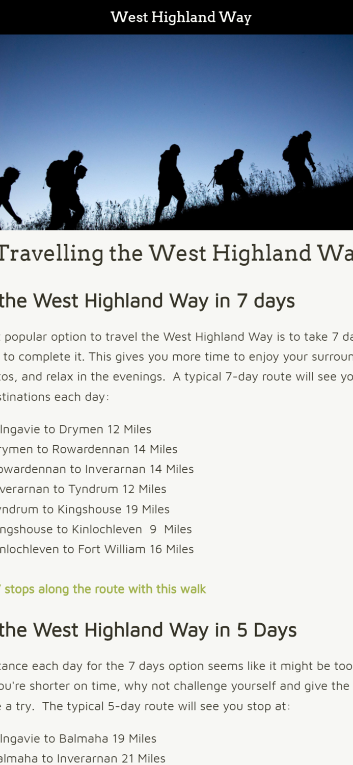 The West Highland Way