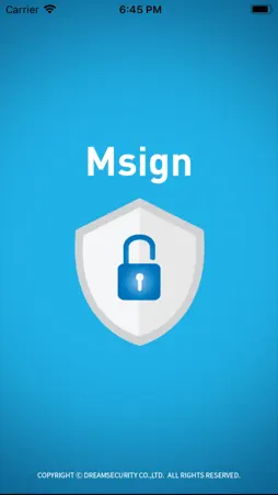 MSign screenshot 1