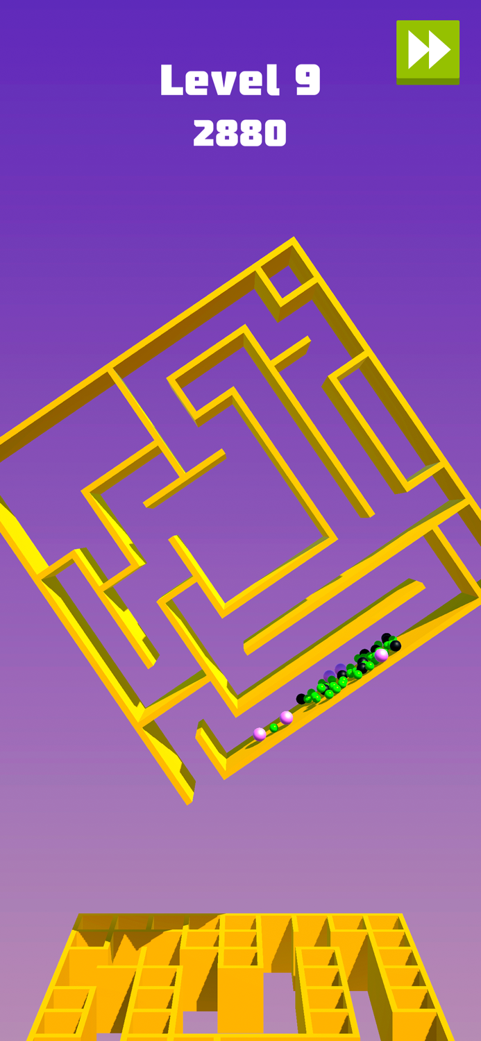 Balls Maze Rotate Puzzle 3D