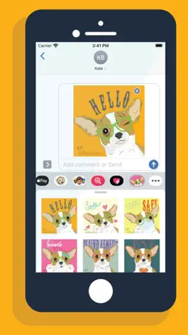 Game screenshot ArtzyDog Stickers mod apk