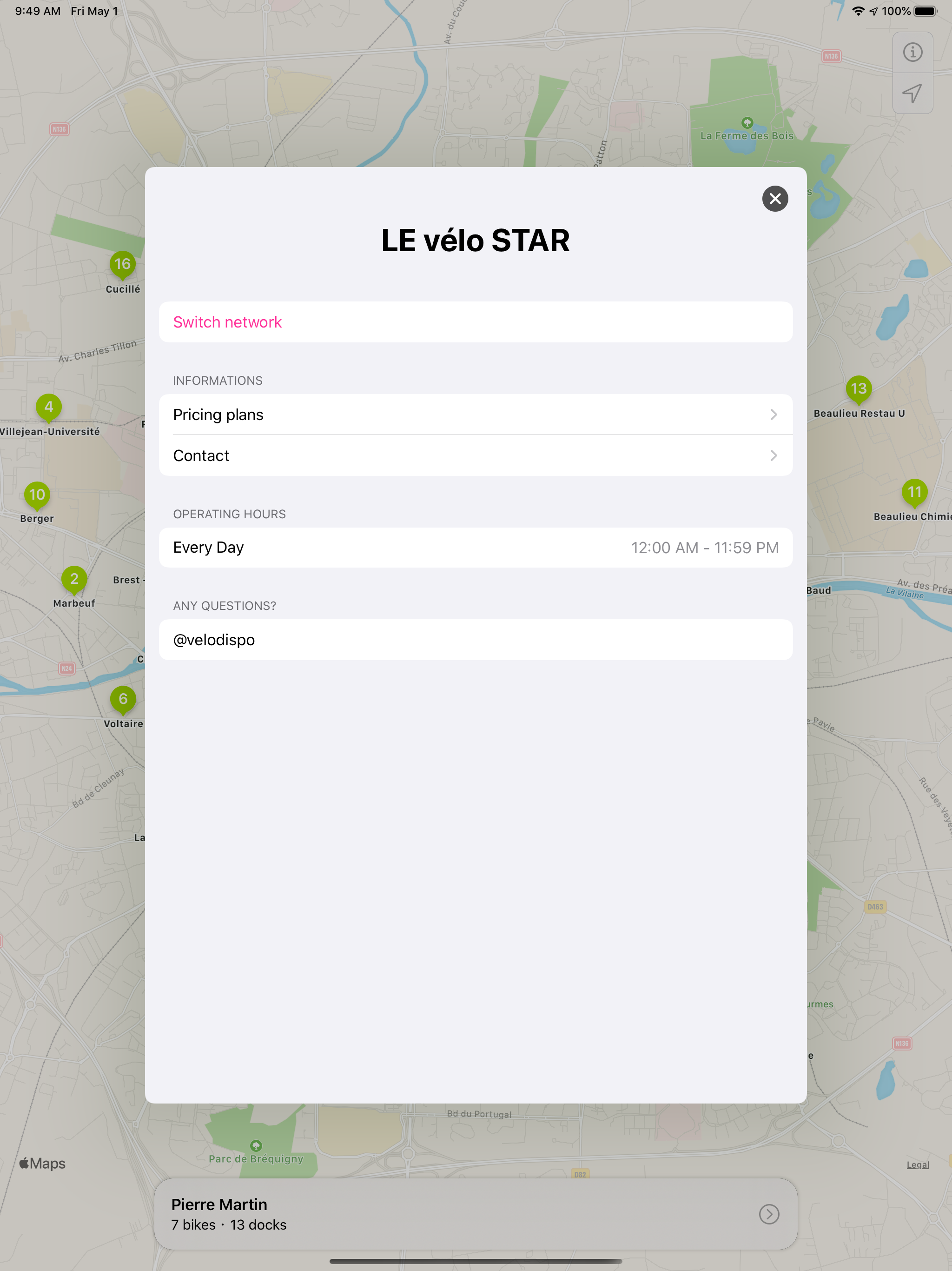 VeloDispo France screenshot 7