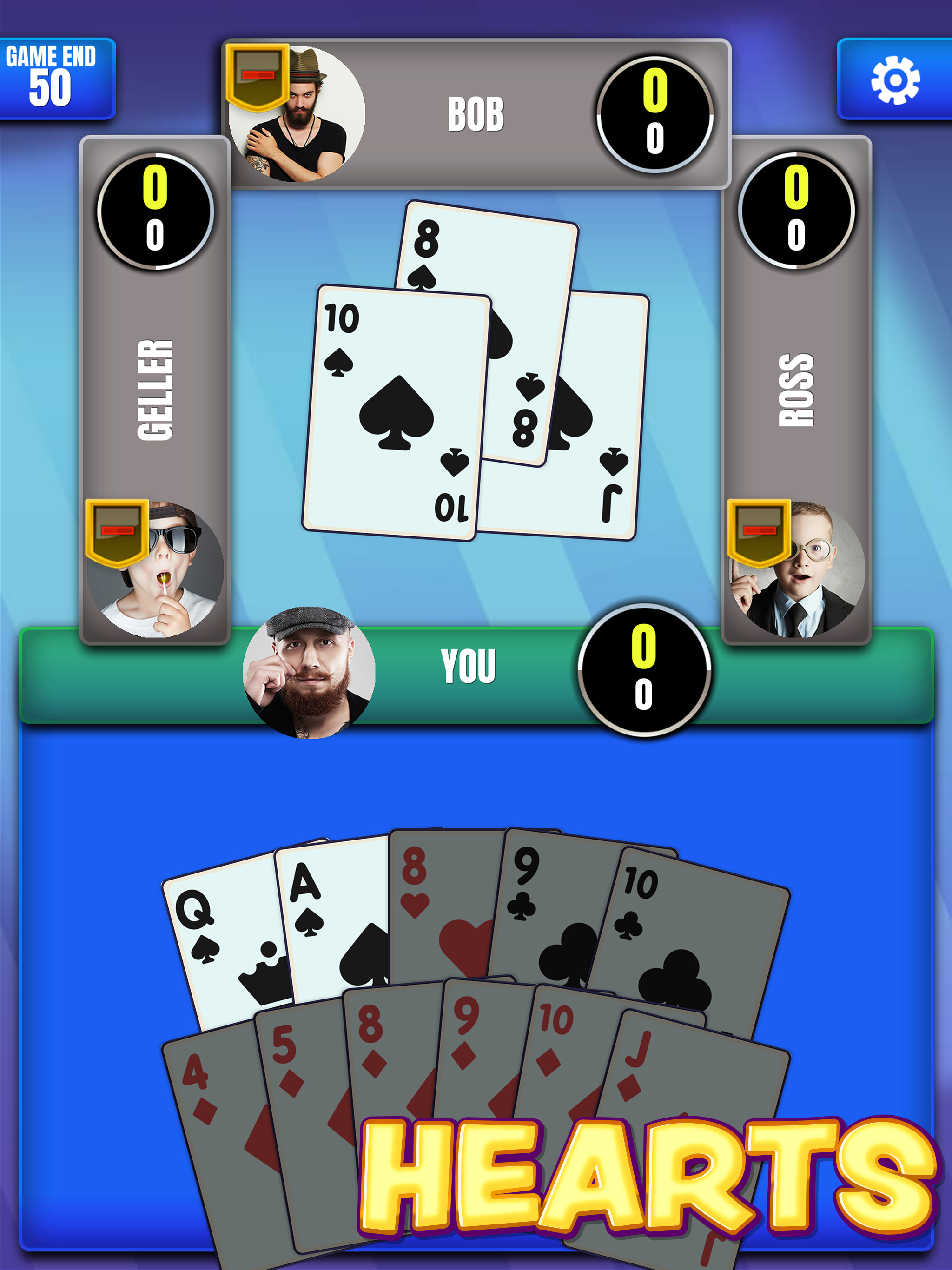 Hearts Classic. screenshot 7