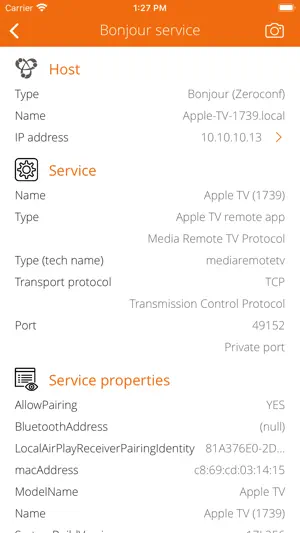 Service Browser screenshot 4