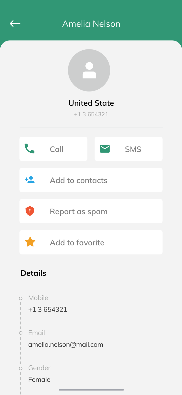 Number Book - Spam & Block screenshot 3