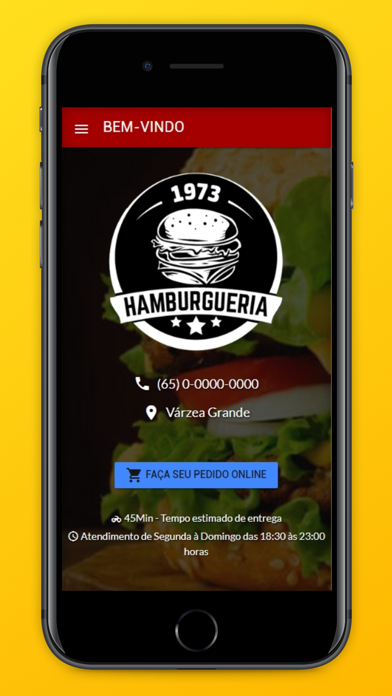 Screenshot #1 pour Hamburgueria 1973