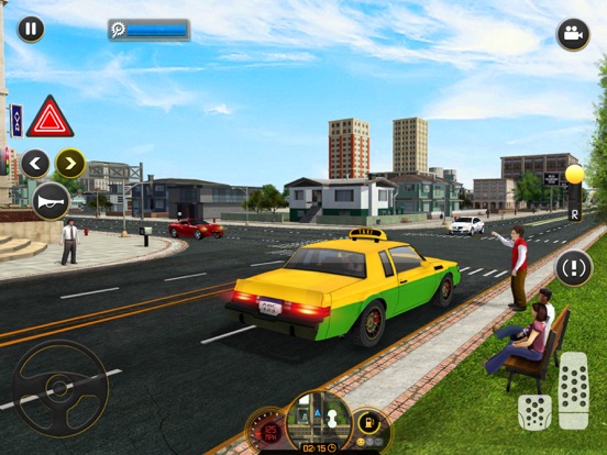 Taxi Driver 3D iPad app afbeelding 4