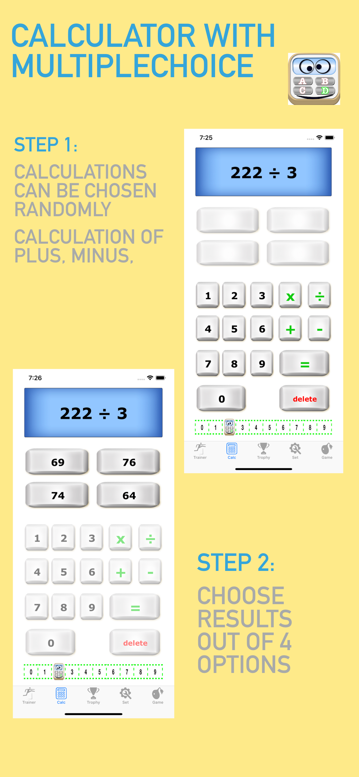 12x12 calculation tables